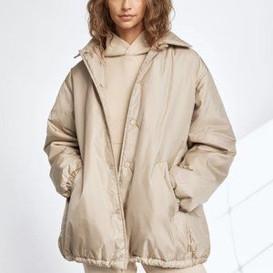 Tna Coaches Jacket Oversized vegan-down puffer jacket